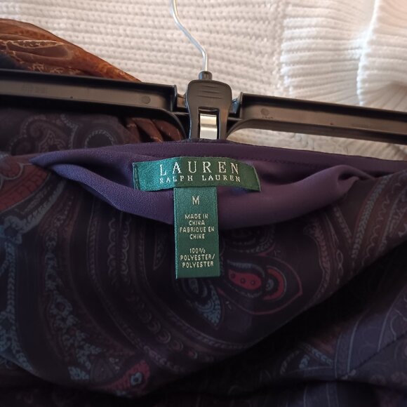 Lauren Ralph Lauren paisley skirt, size M - Picture 1 of 3